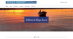 Desktop Screenshot of bergsresort.com
